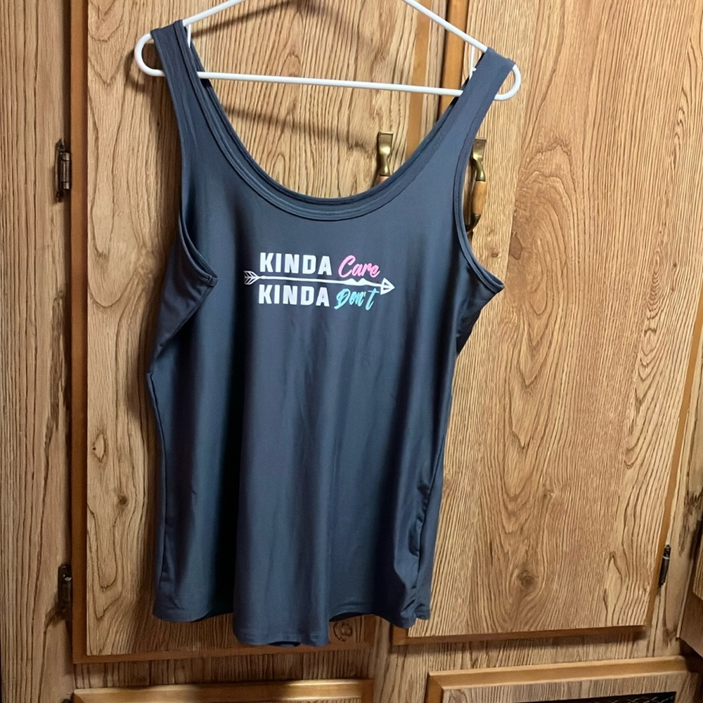 Kinda care tank top